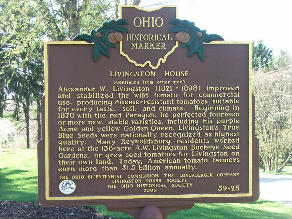 Livingston House Historical Marker 2